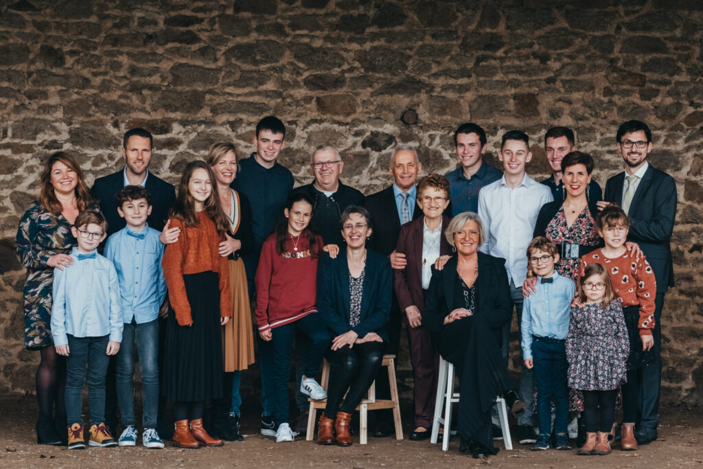 Seance photo famille elargie