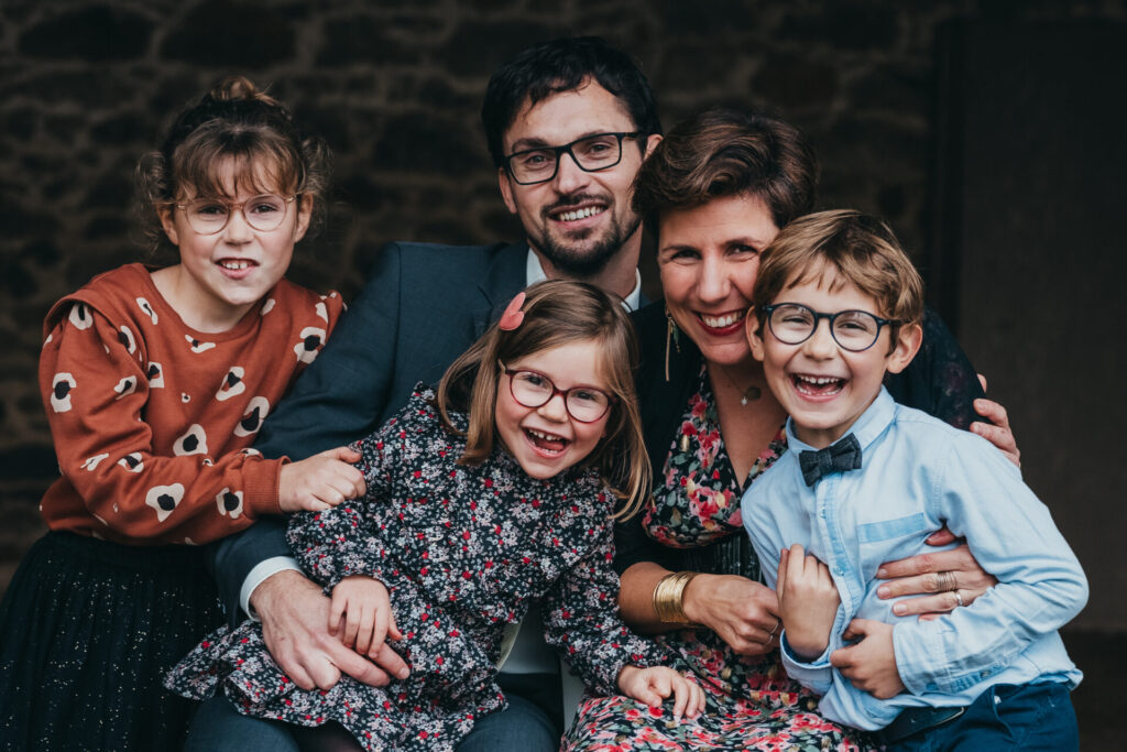 C'est la fete en famille
