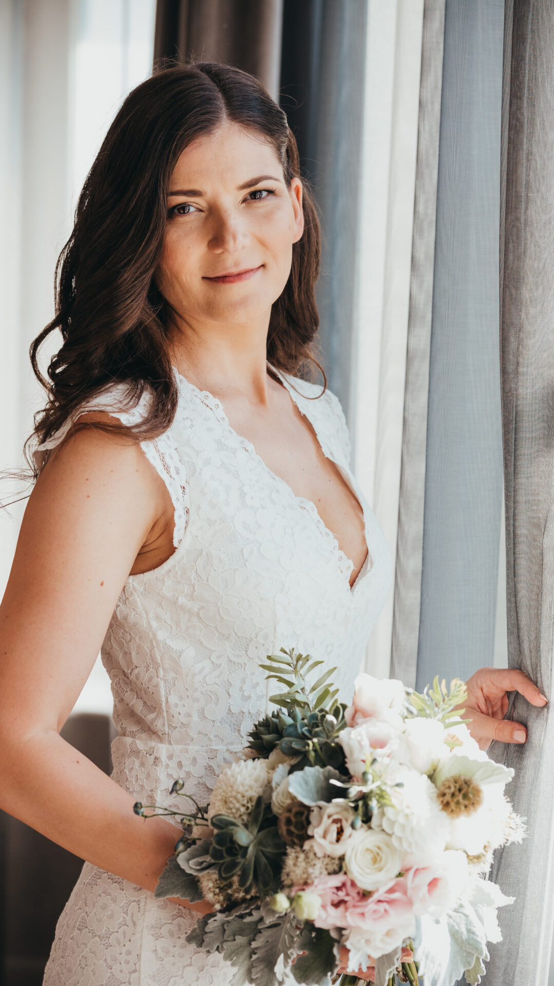 Portrait d'une mariée